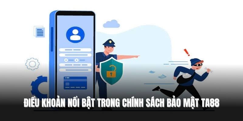 Điều khoản nổi bật trong chính sách bảo mật TA88